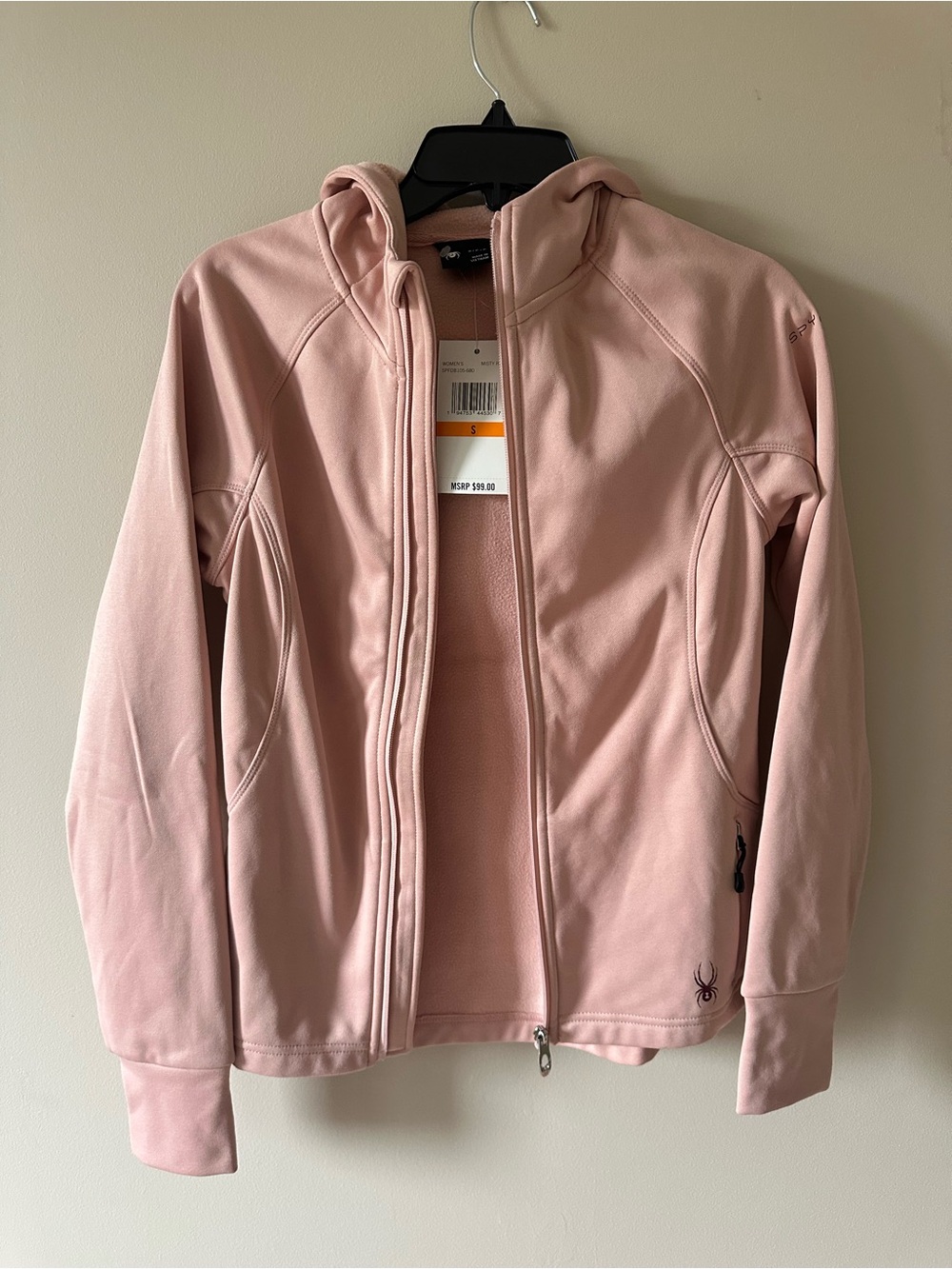 Spyder Misty Rose Women's Zip Fleece Hoodie